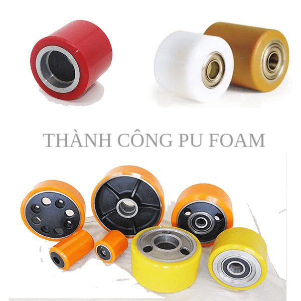 Công Nghệ Sản Xuất "Bánh Xe Nâng, Bánh Xe Đẩy, Con Lăn" Bằng Máy Đổ Nhựa PU Elastomer