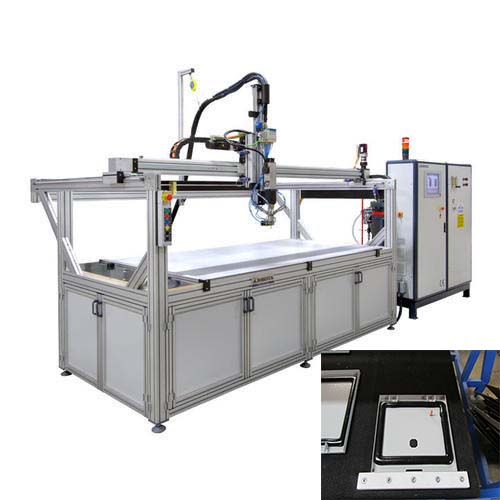 Máy Đổ Gioăng Cửa PU Polyurethane