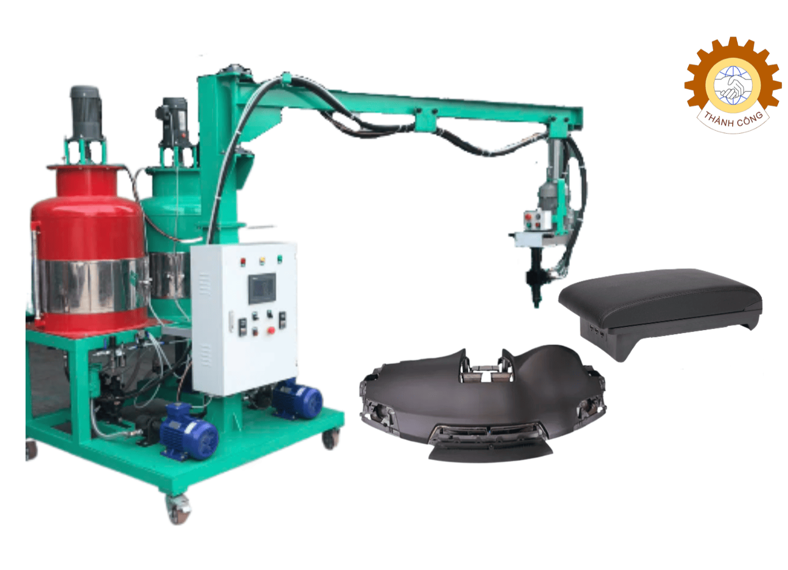 Máy Phun PU Skin Cho Nội Thất Ô Tô