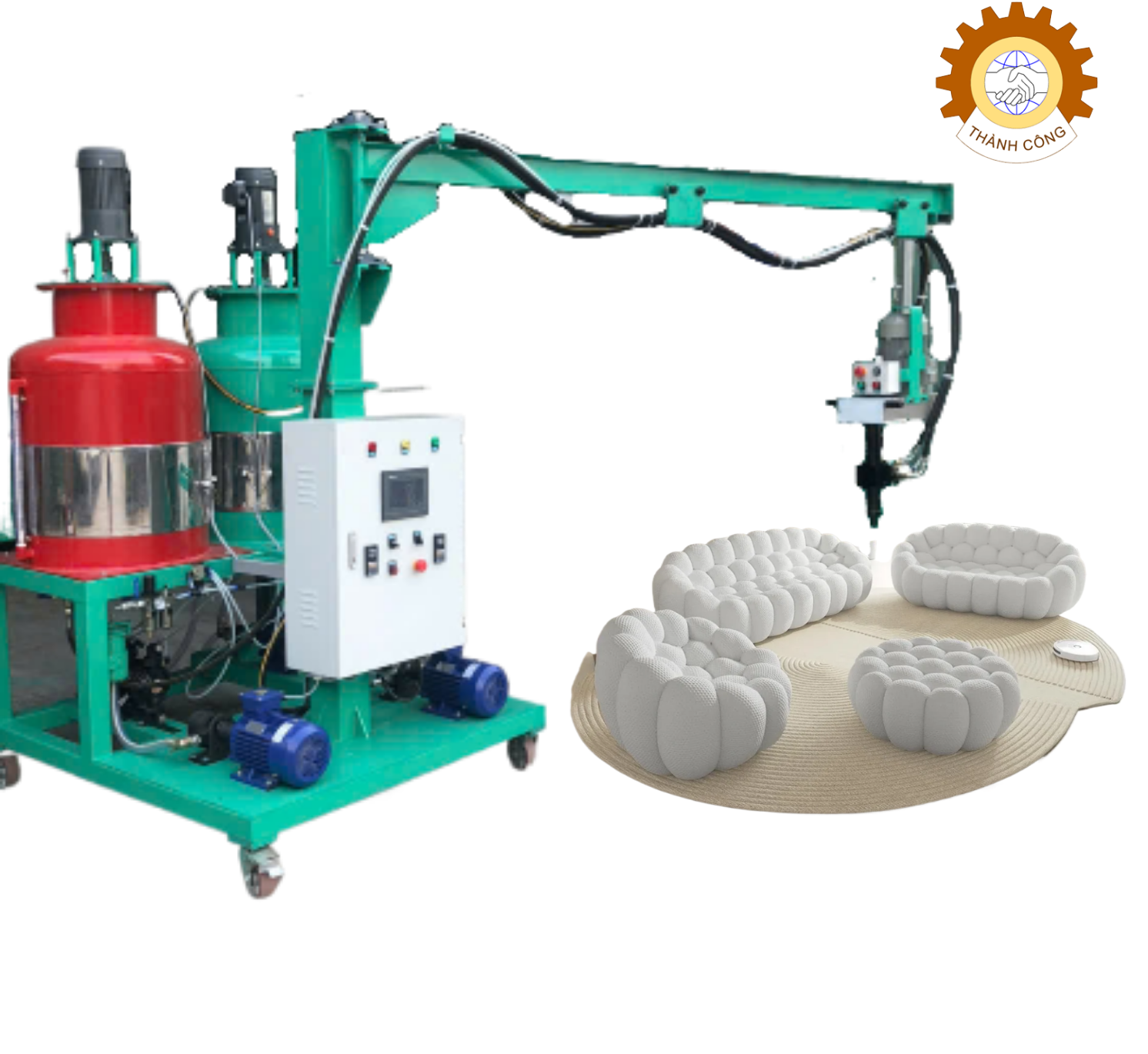 Máy Phun PU Ghế Sofa