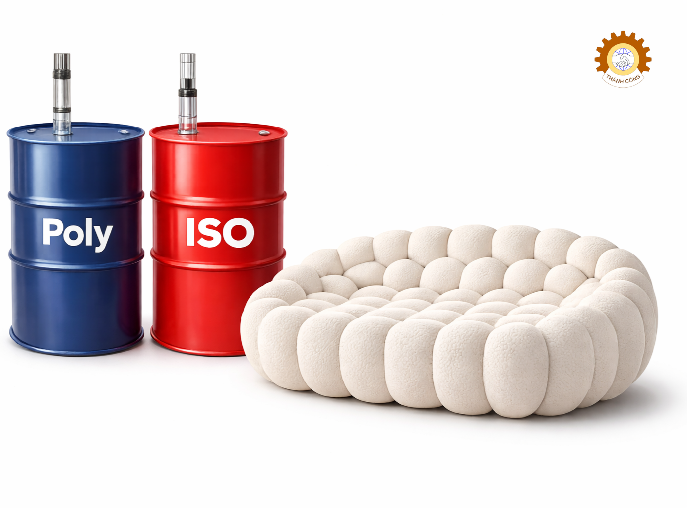 Hóa Chất Polyol và Isocyanate Làm Ghế Sofa