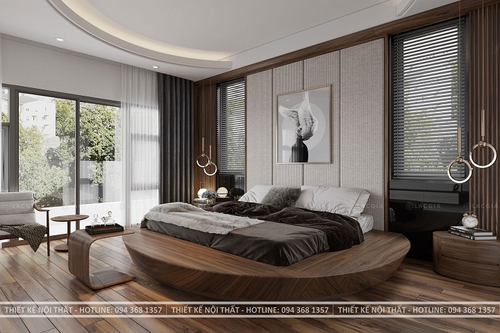 công ty thiết kế nội thất phòng ngủ bằng gỗ