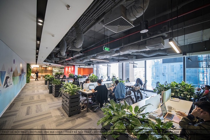Không gian khi thiết kế nội thất văn phòng là điều cực kỳ quan trọng
