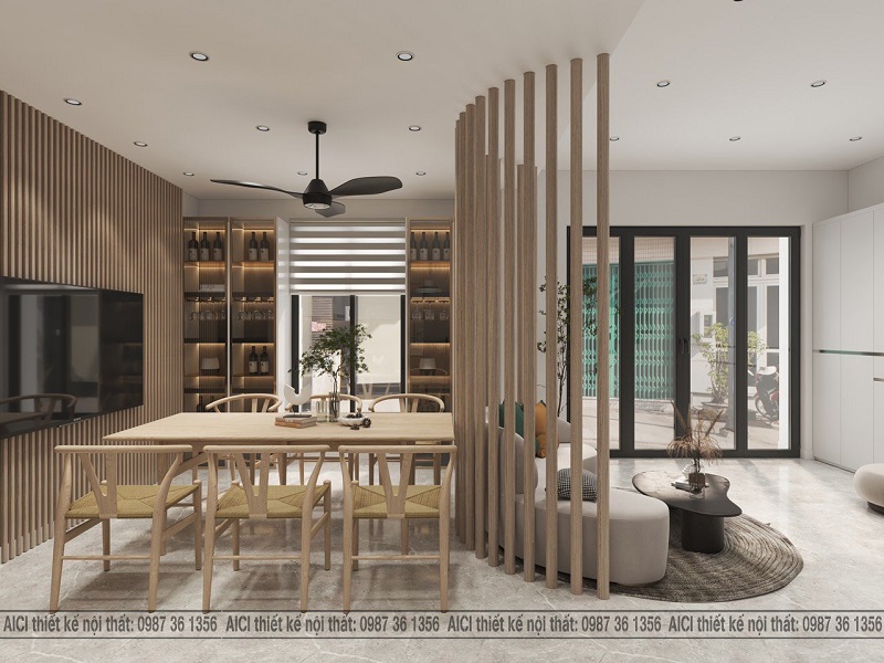 Thiết kế và thi công nội thất nhà phố Hoàn Kiếm, Hà Nội