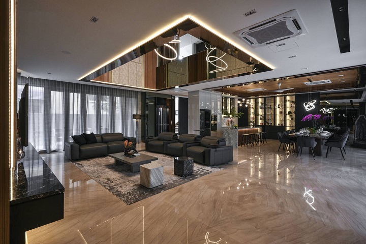 Thiết kế thi công nội thất biệt thự An Vượng Hà Nội