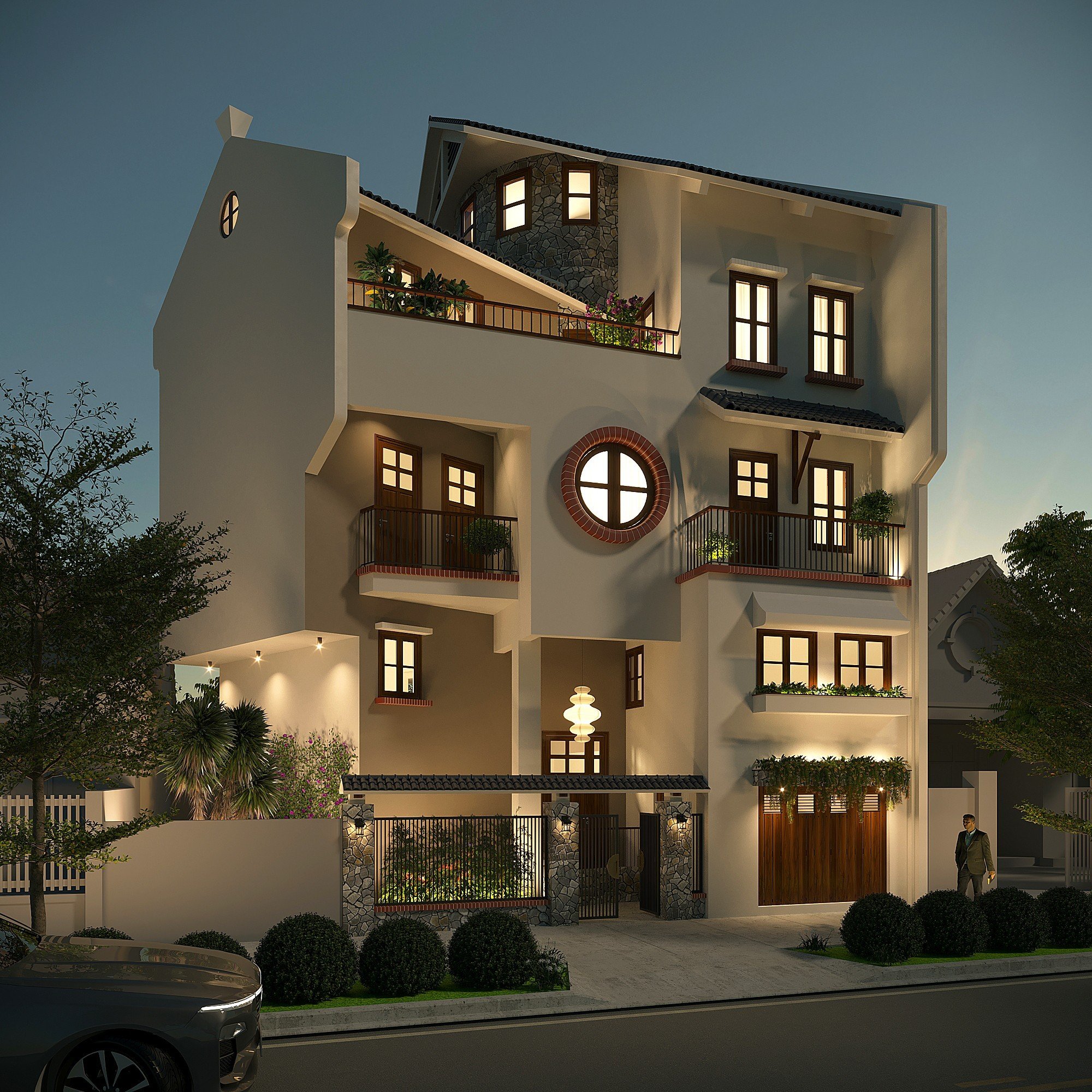 Biệt thự gia đình Hoài Đức