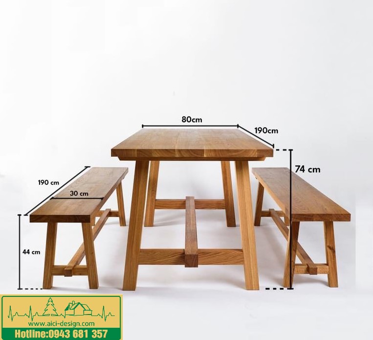 Bàn ghế gỗ ngoài trời-Bàn ghế sân vườn ngoài trời