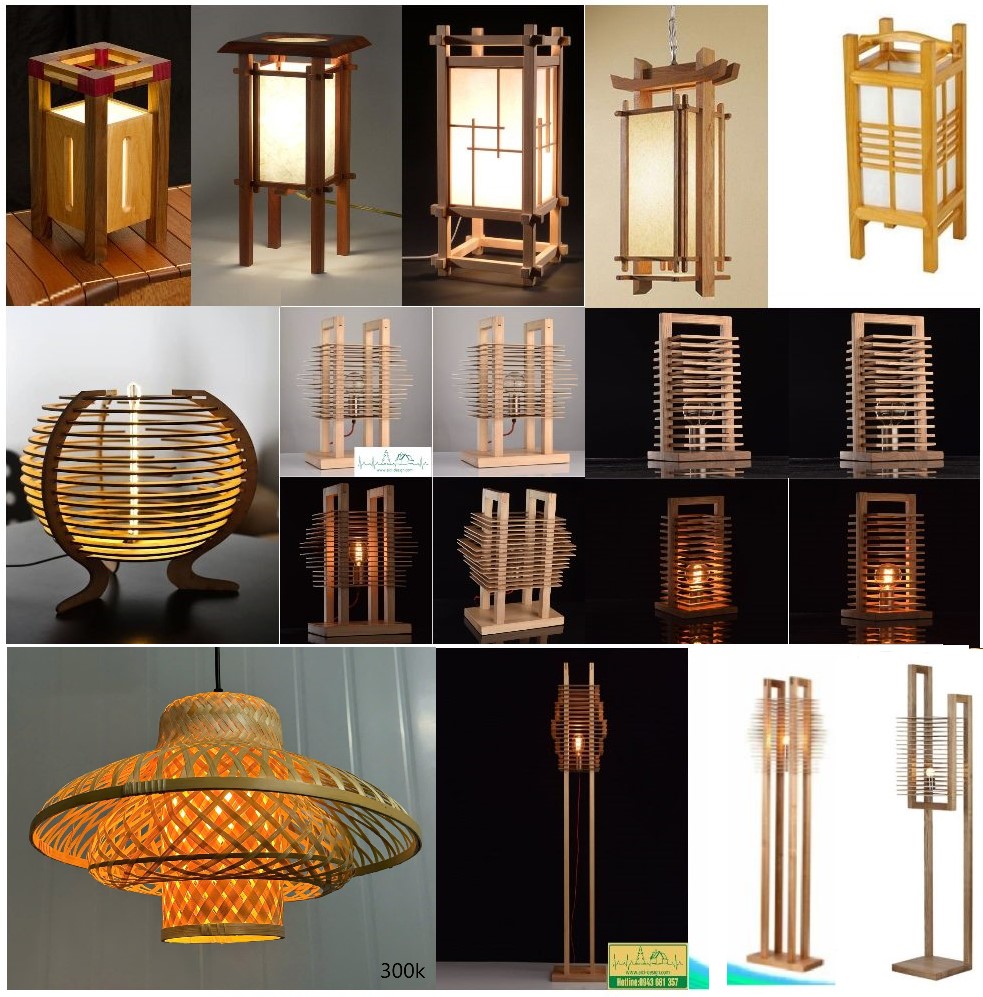 Đèn Gỗ Trang Trí Thủ Công - Nét Đẹp Tinh Tế Và Tự Nhiên Cho Không Gian Sống