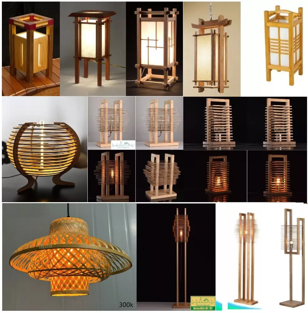 Đèn Gỗ Trang Trí Thủ Công - Nét Đẹp Tinh Tế Và Tự Nhiên Cho Không Gian Sống