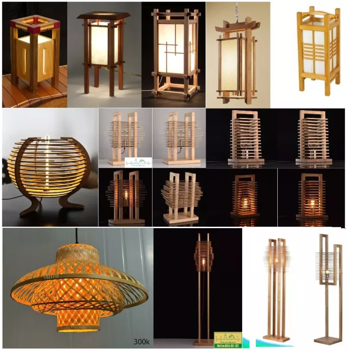 Đèn Gỗ Trang Trí Thủ Công - Nét Đẹp Tinh Tế Và Tự Nhiên Cho Không Gian Sống