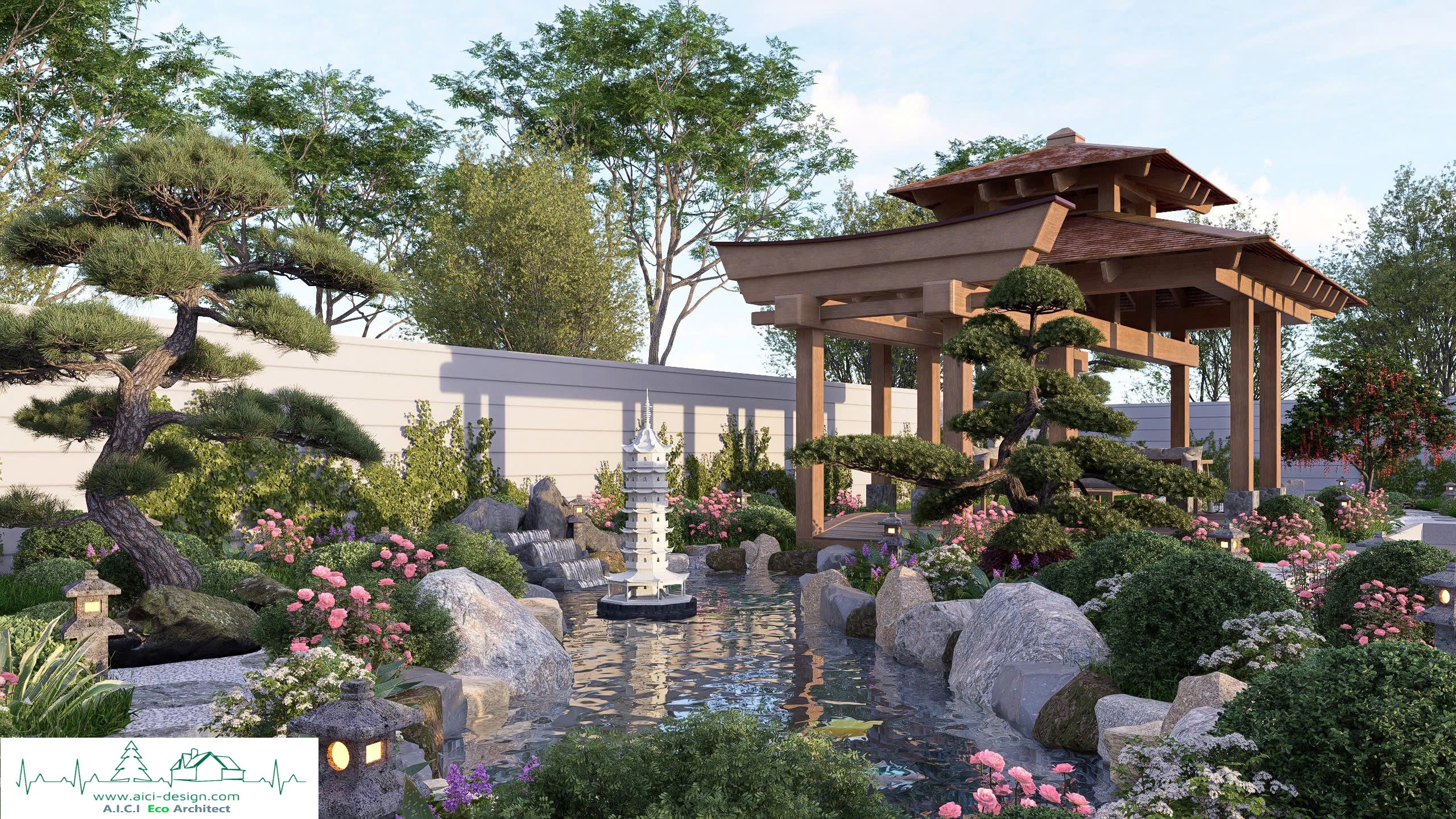 Thiết Kế Vườn Zen Phong Cách Nhật – Nghệ Thuật Tĩnh Lặng Và Sự Hòa Hợp Với Thiên Nhiên