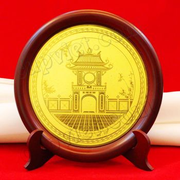 Đĩa Đồng Văn Miếu Quốc Tử Giám