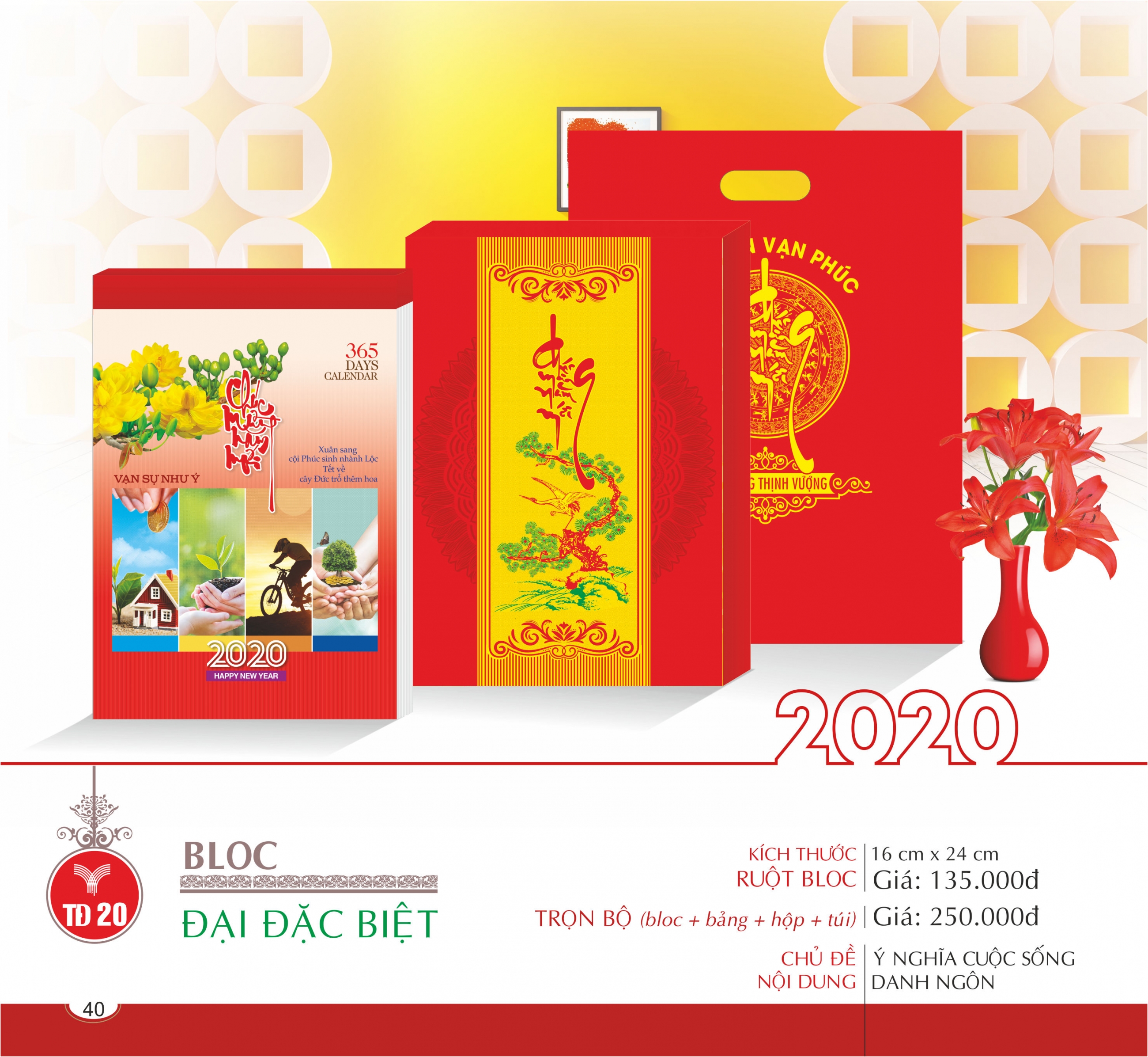 Lịch Block Đại Đặc Biệt