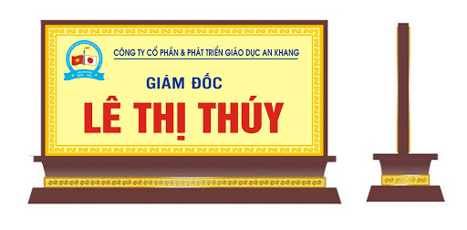 Biển chức danh 001