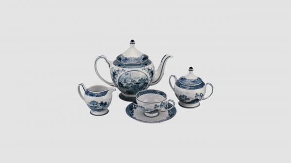 Bộ Ấm Chén Minh Long 1.3L Hoàng cung Hồn Việt