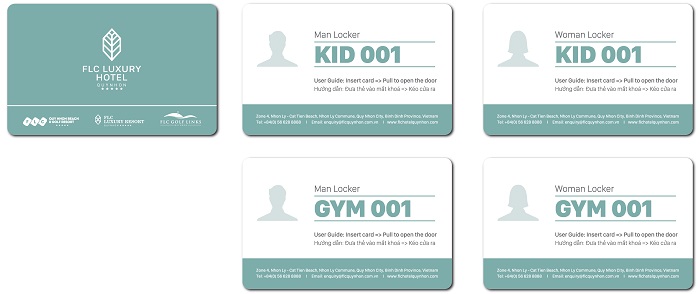 Thẻ cứng khách sạn Luxury Hotel