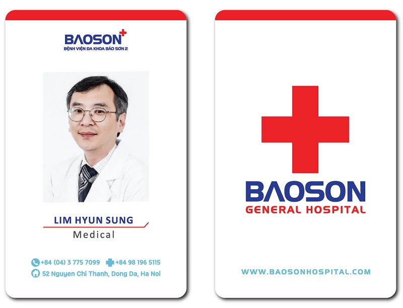 Thẻ nhân viên khách sạn Bảo Sơn
