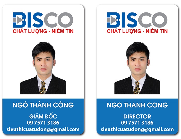 Thẻ nhân viên Bisco