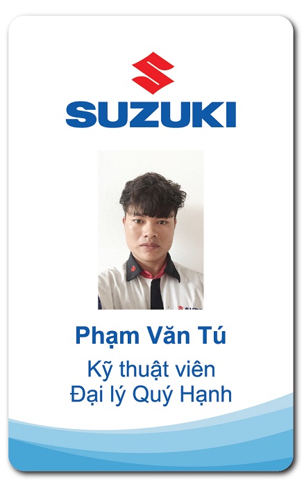 Thẻ nhân viên Suzuki