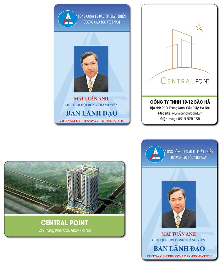 thẻ nhân viên VEC