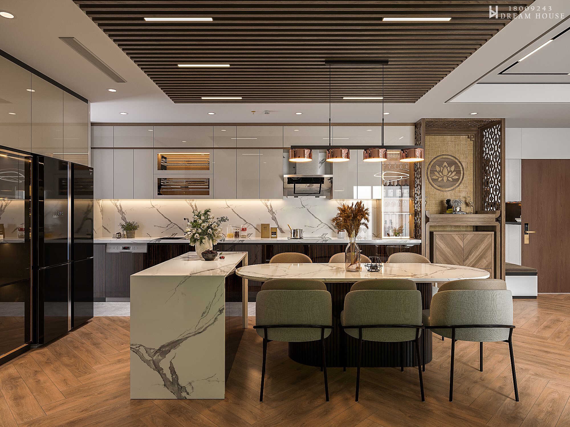 Thiết kế tủ bếp dưới