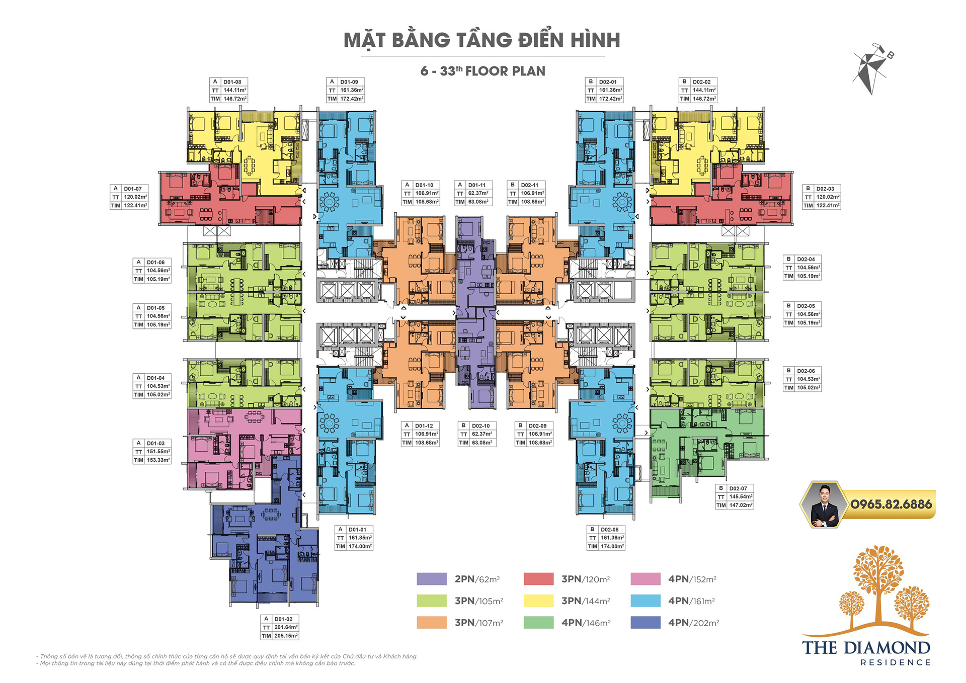 Mặt bằng dự án BRG 25 Lê Văn Lương