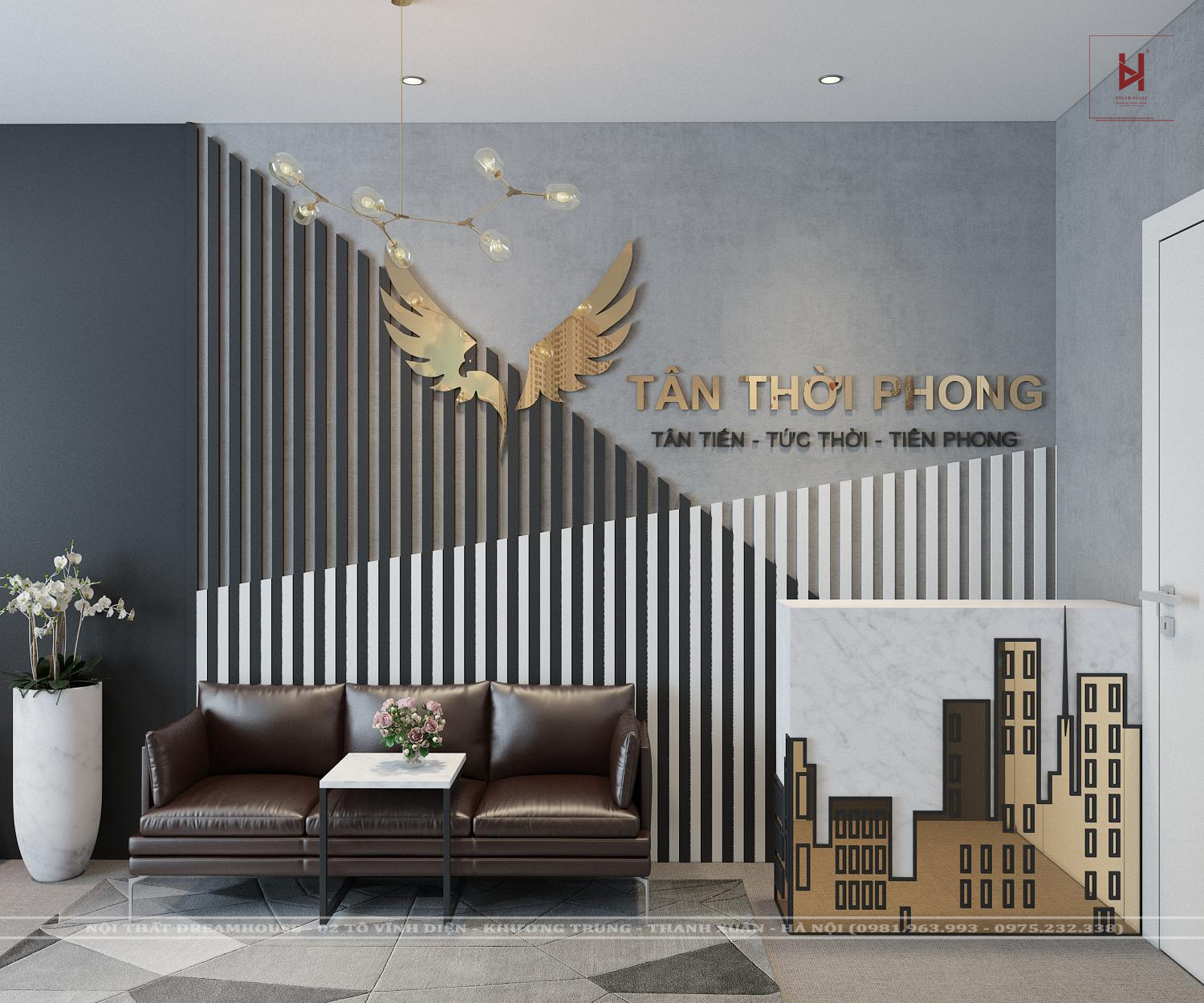 Tân Thời Phong - Nội Thất Văn Phòng Công Ty Bất Động Sản