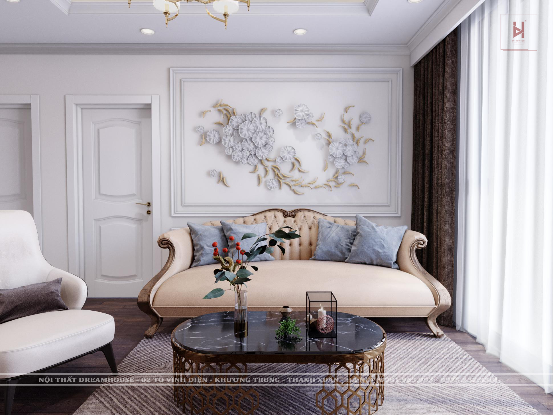 Anh Tùng - Nội Thất Chung Cư Sunshine Minh Khai