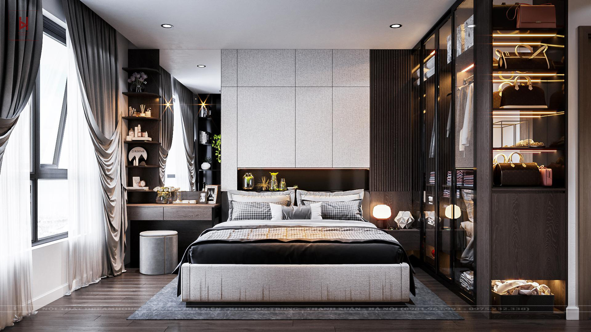 Phòng Ngủ Master Đẹp Tinh Tế - Anh Thắng Udic Westlake