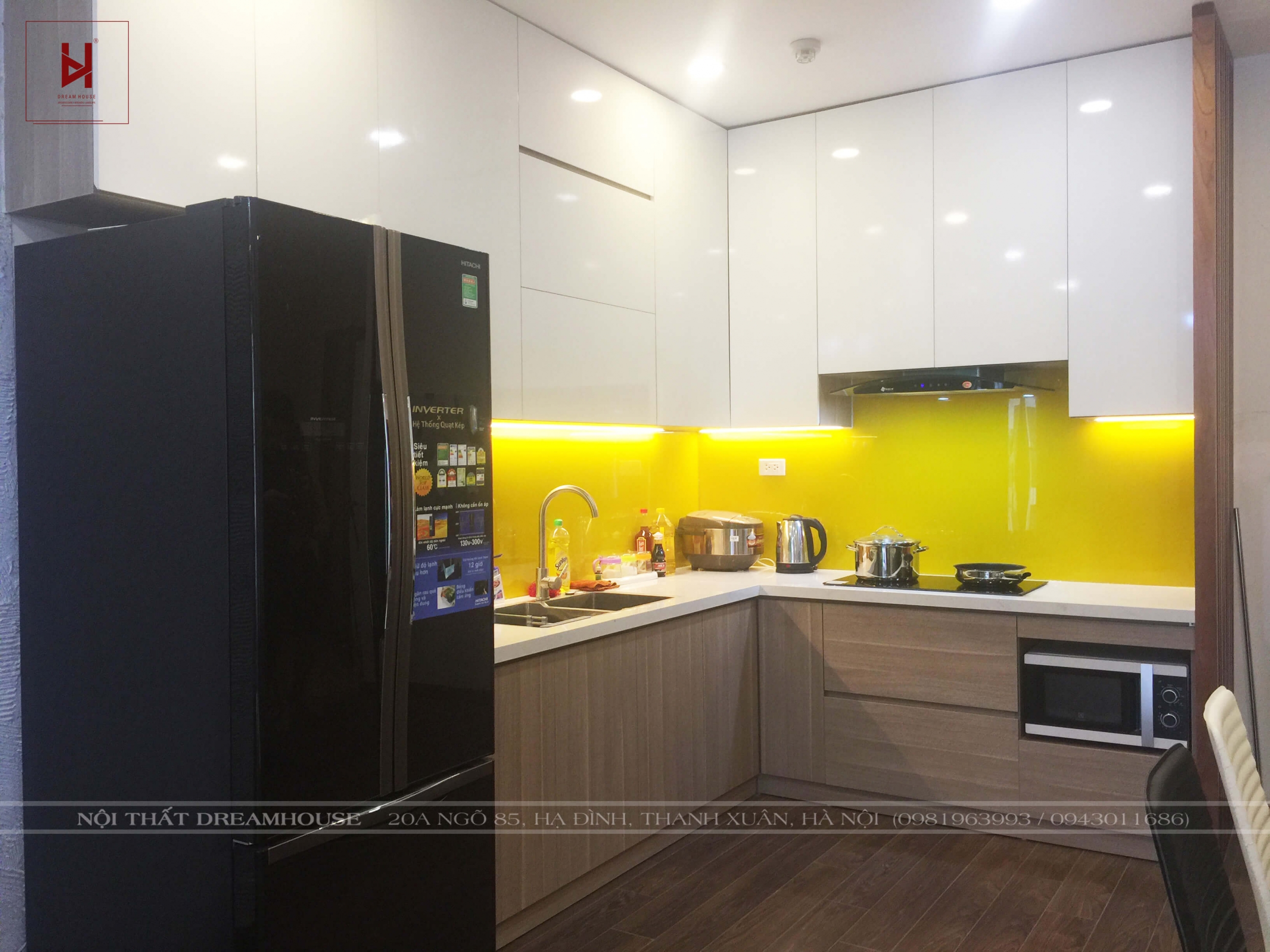 Hình Ảnh Thực Tế Nội Thất Chung Cư Five Star - Chị Minh Trang