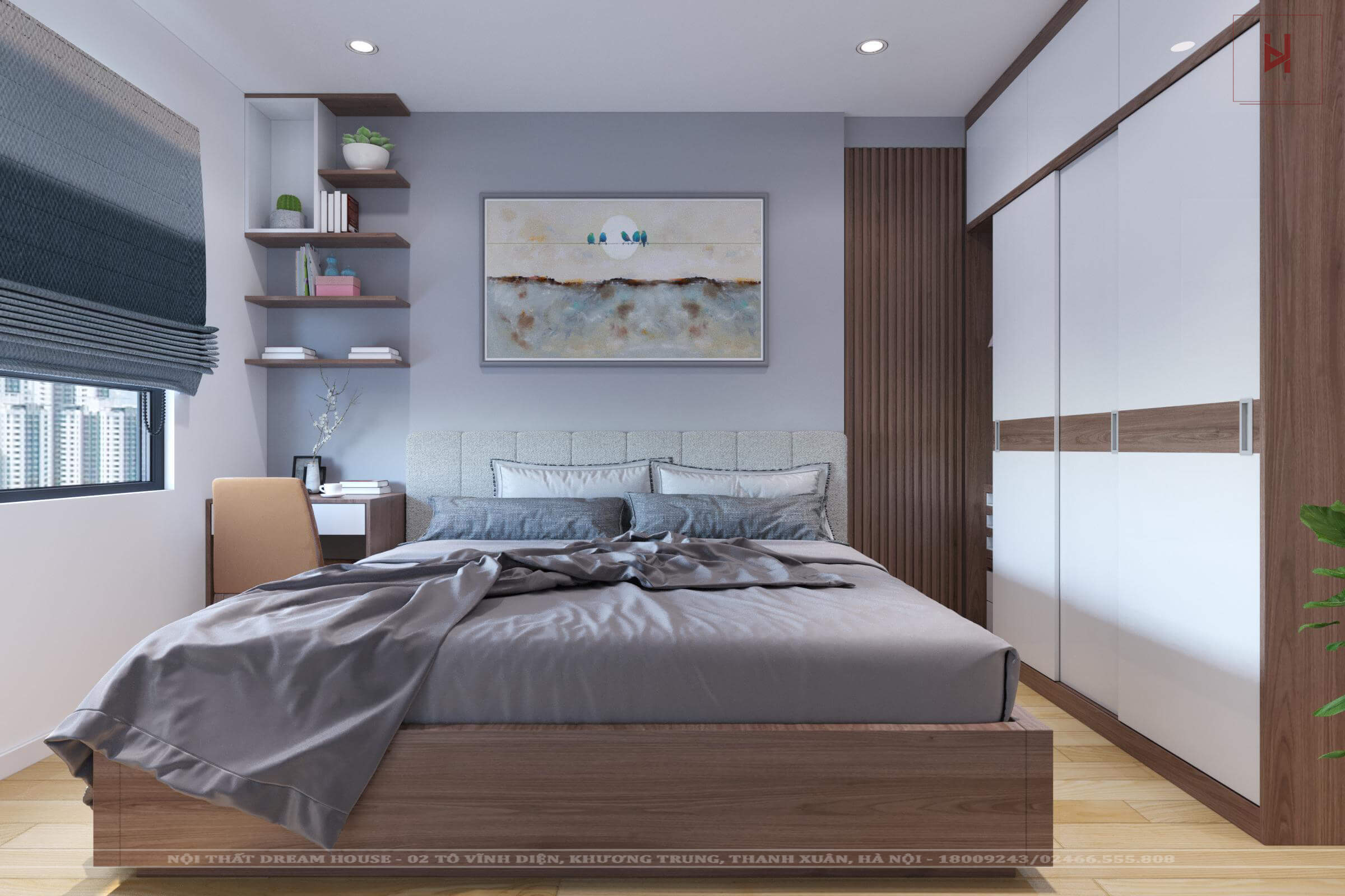 Phòng Ngủ Chung Cư Tây Hồ Tây