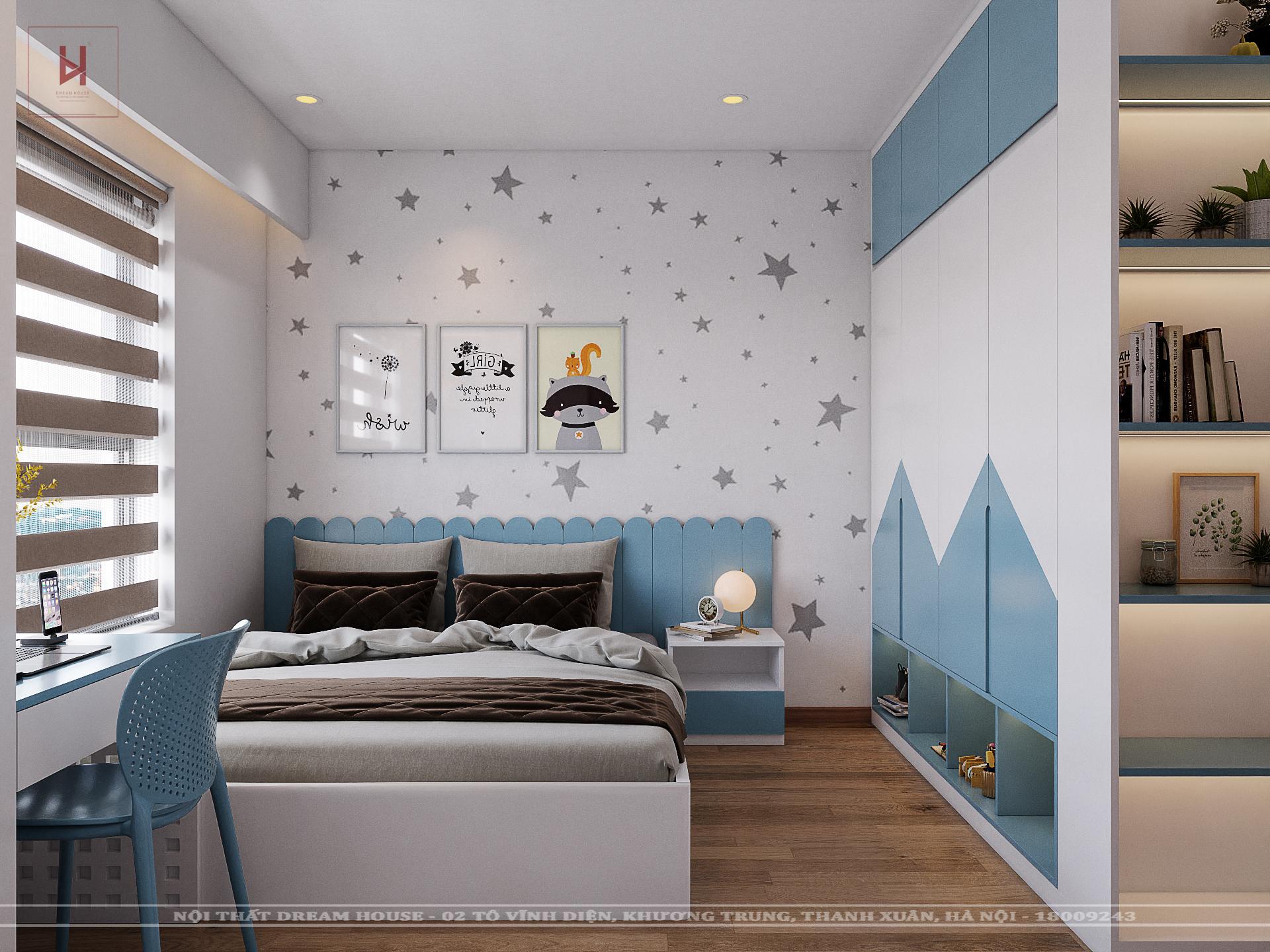 Phòng Ngủ Bé Gái Hiện Đại -  Anh Hoàng Duy Tân