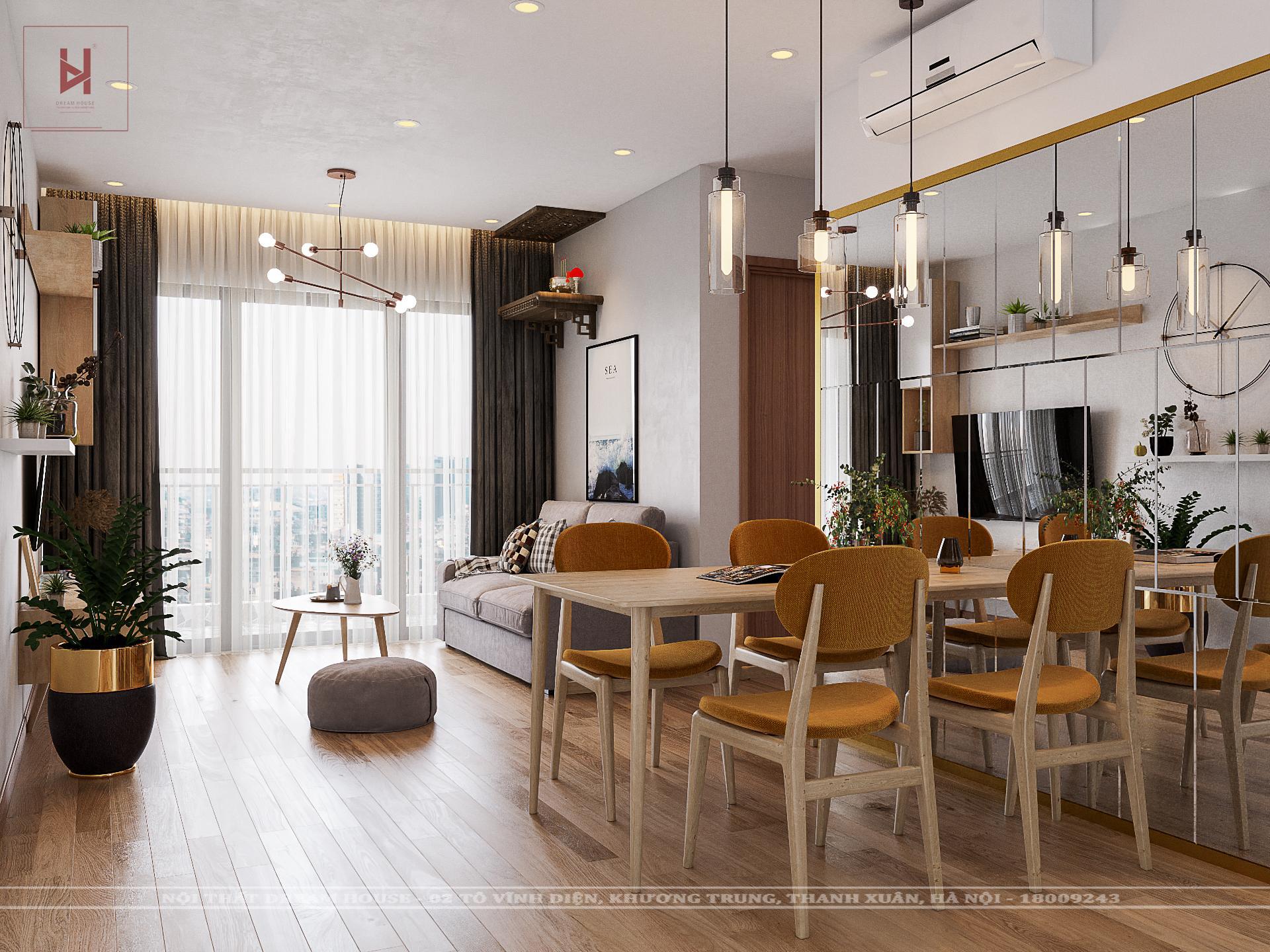 Phòng Khách Chung Cư Hiện Đại - Anh Hoàng Duy Tân