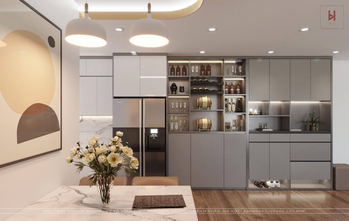 Thiết Kế Nội Thất Chung Cư Stellar 35 Lê Văn Thiêm - Chị Thu