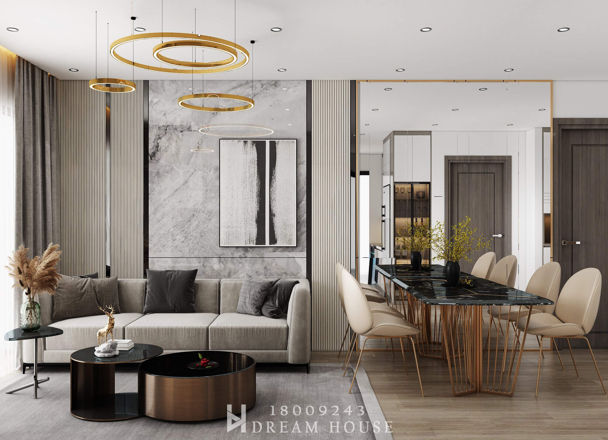 Thiết Kế Nội Thất Chung Cư The Terra An Hưng - Tòa V1 - Căn 89m2 - anh Hội