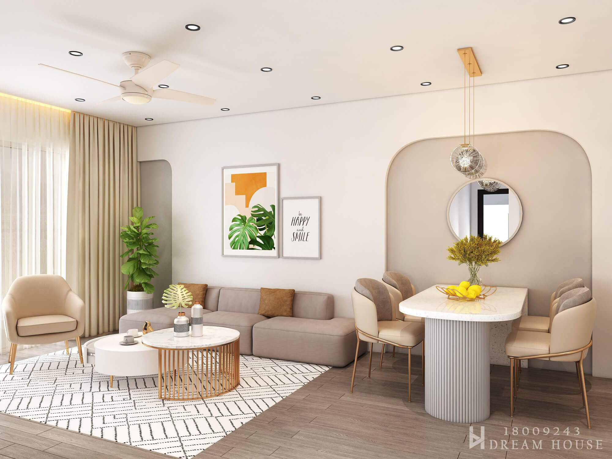 Thiết Kế Nội Thất CC Loutus Sài Đồng- Chị Vân Anh