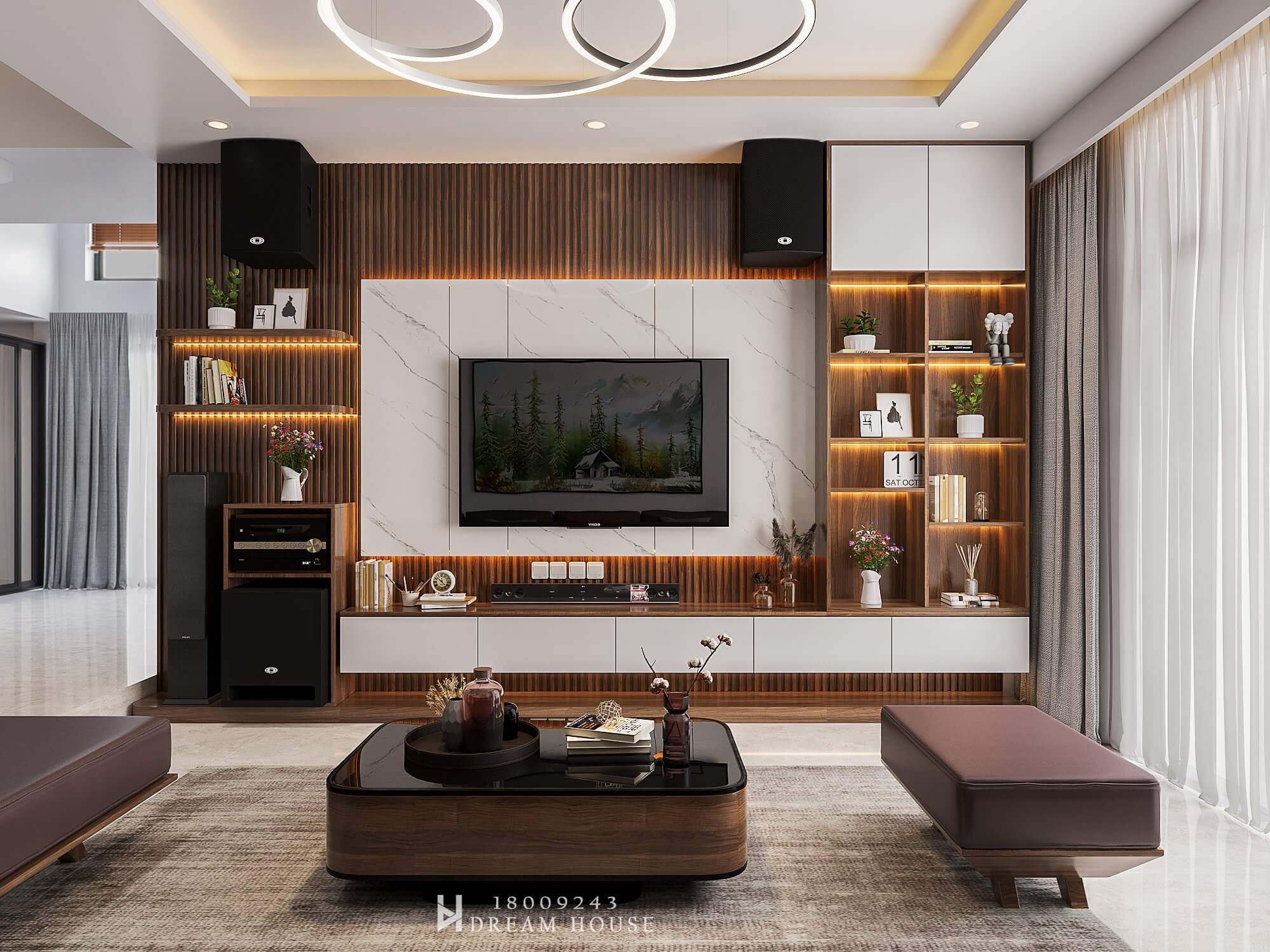 Thiết Kế Nội Thất Biệt Thự-Sơn Tây- Anh An