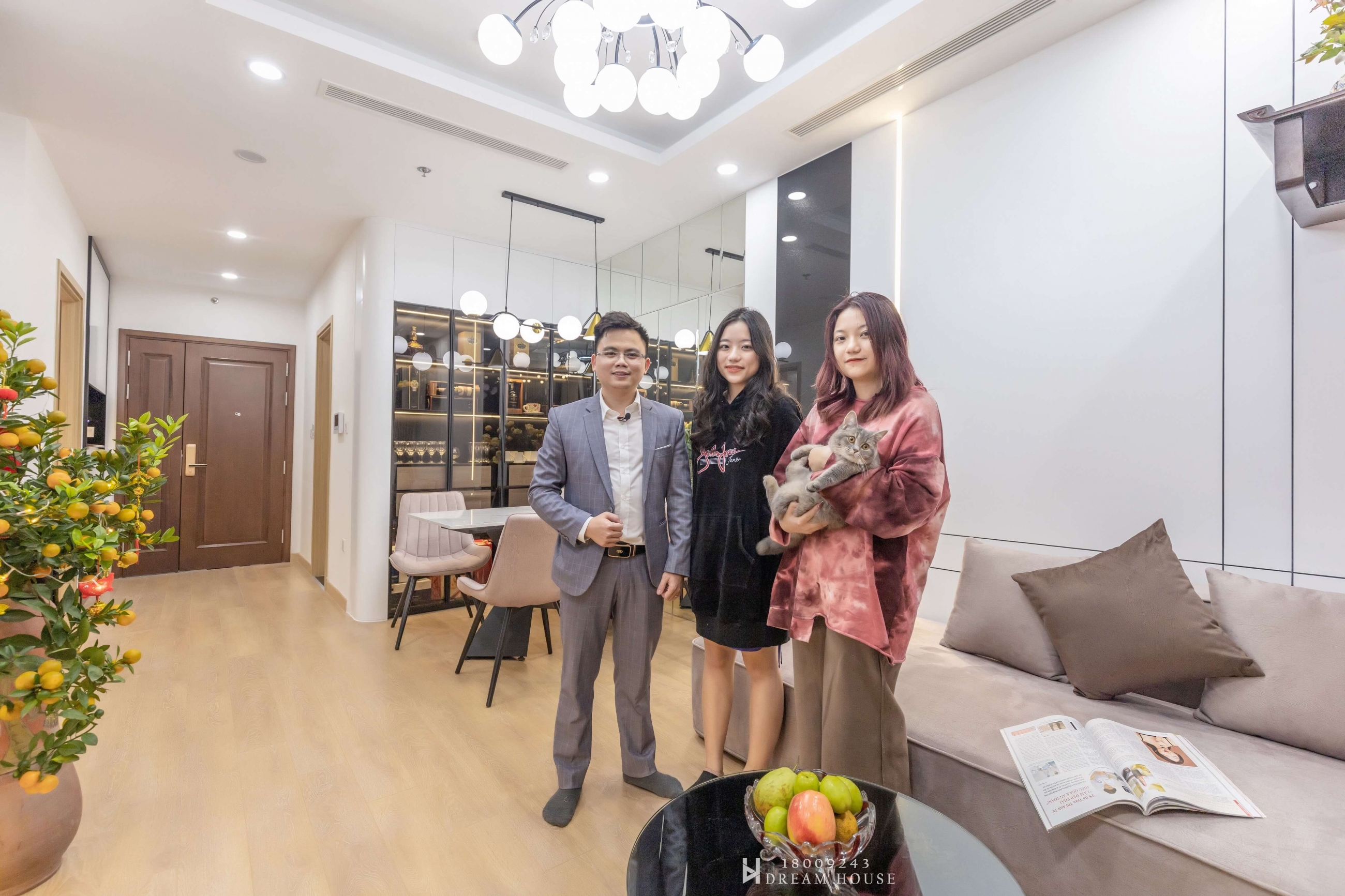 Hình Ảnh Thực Tế Căn Hộ 88m2 Dự Án Hinode City - Chị Hương