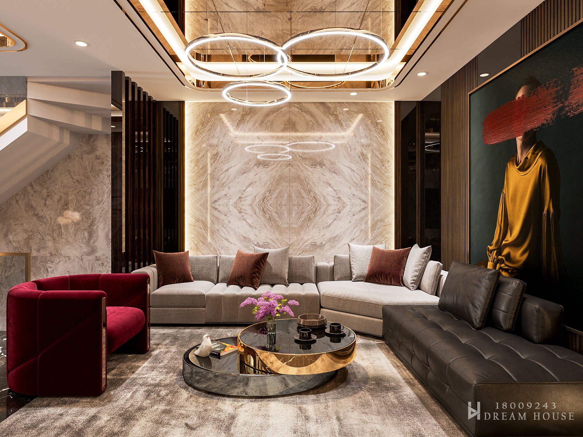 Thi Công Biệt Thự Việt Trì Phong Cách Modern Luxury  - Anh Mạnh