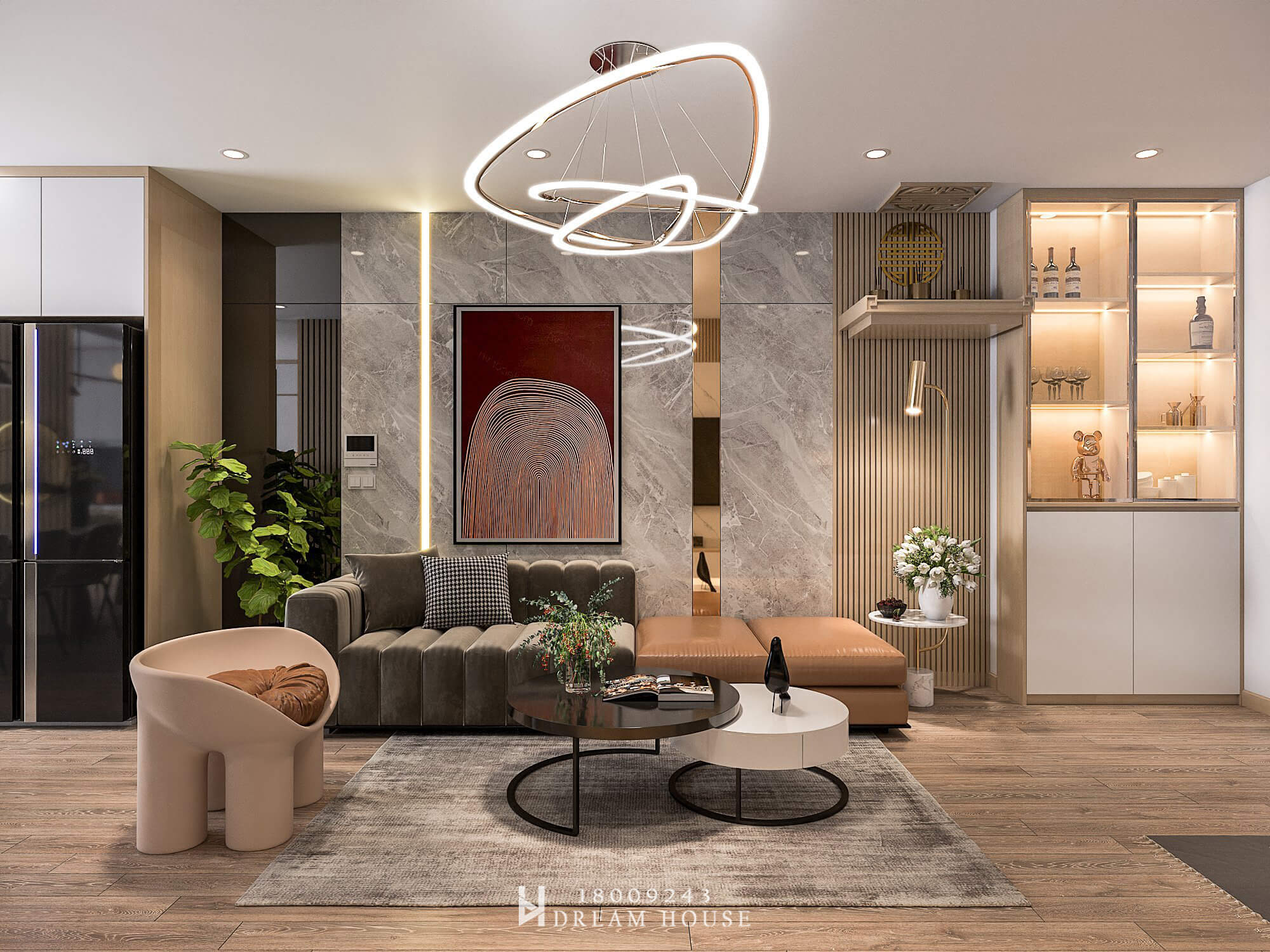 Helios Tower - Thiết Kế Nội Thất Chung Cư Theo Hiện đại, Sang Trọng - Anh Thanh