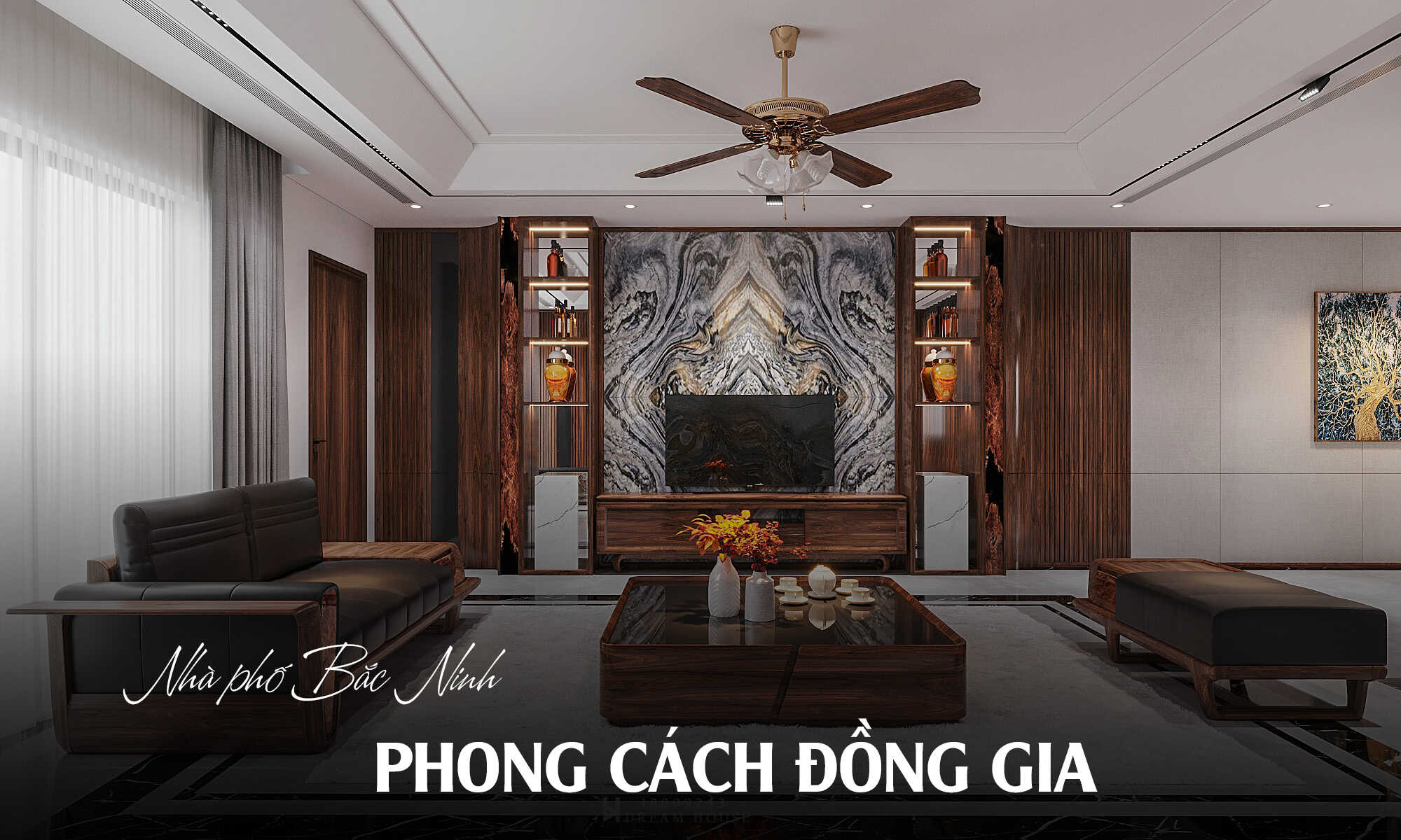 Tại Sao Nên Sử dụng Nội Thất Gỗ Óc Chó - Anh Dương - Bắc Ninh - 261m2