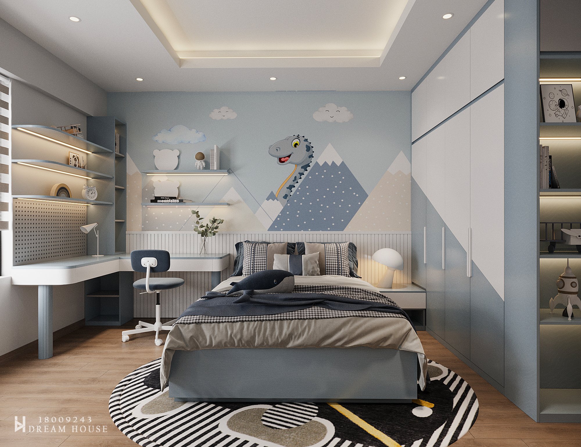 Phòng ngủ con trai (2)