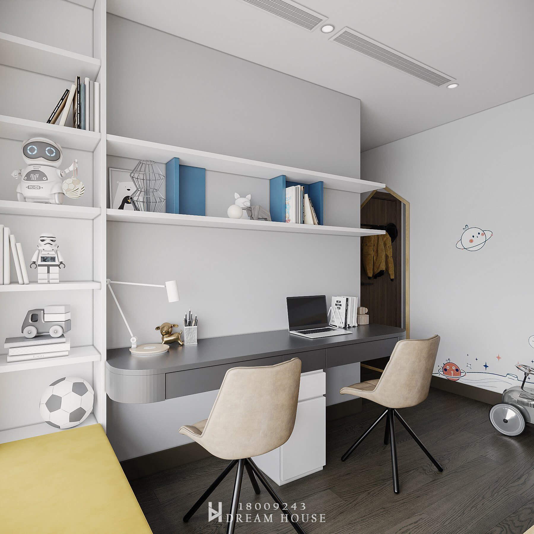 Phòng ngủ con trai ( Giường tầng) (5)