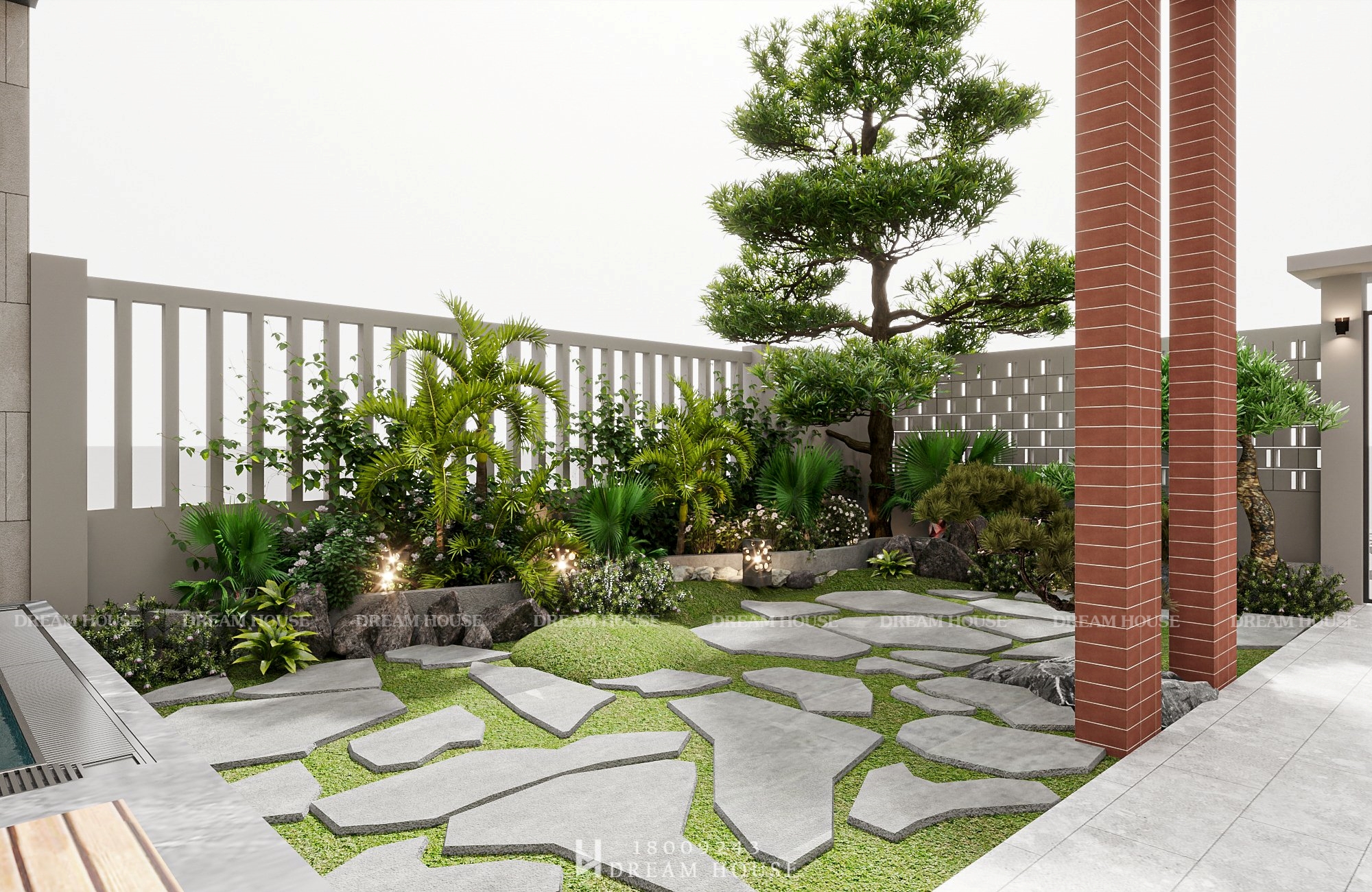 sân vườn tiểu cảnh (1)