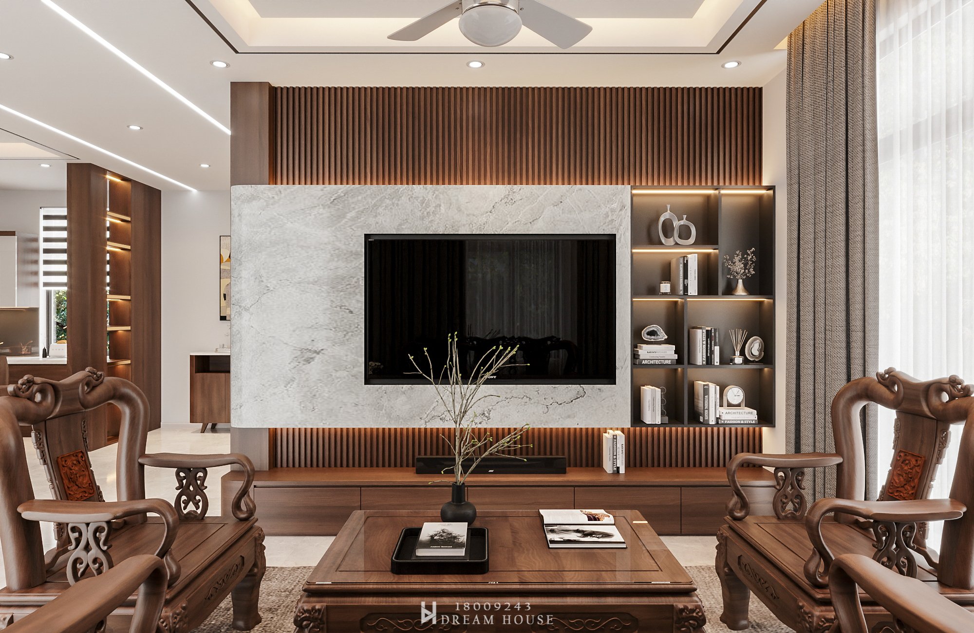 Thiết Kế Nội Thất - PC Đồng Gia - Chị Hà - Thanh Oai