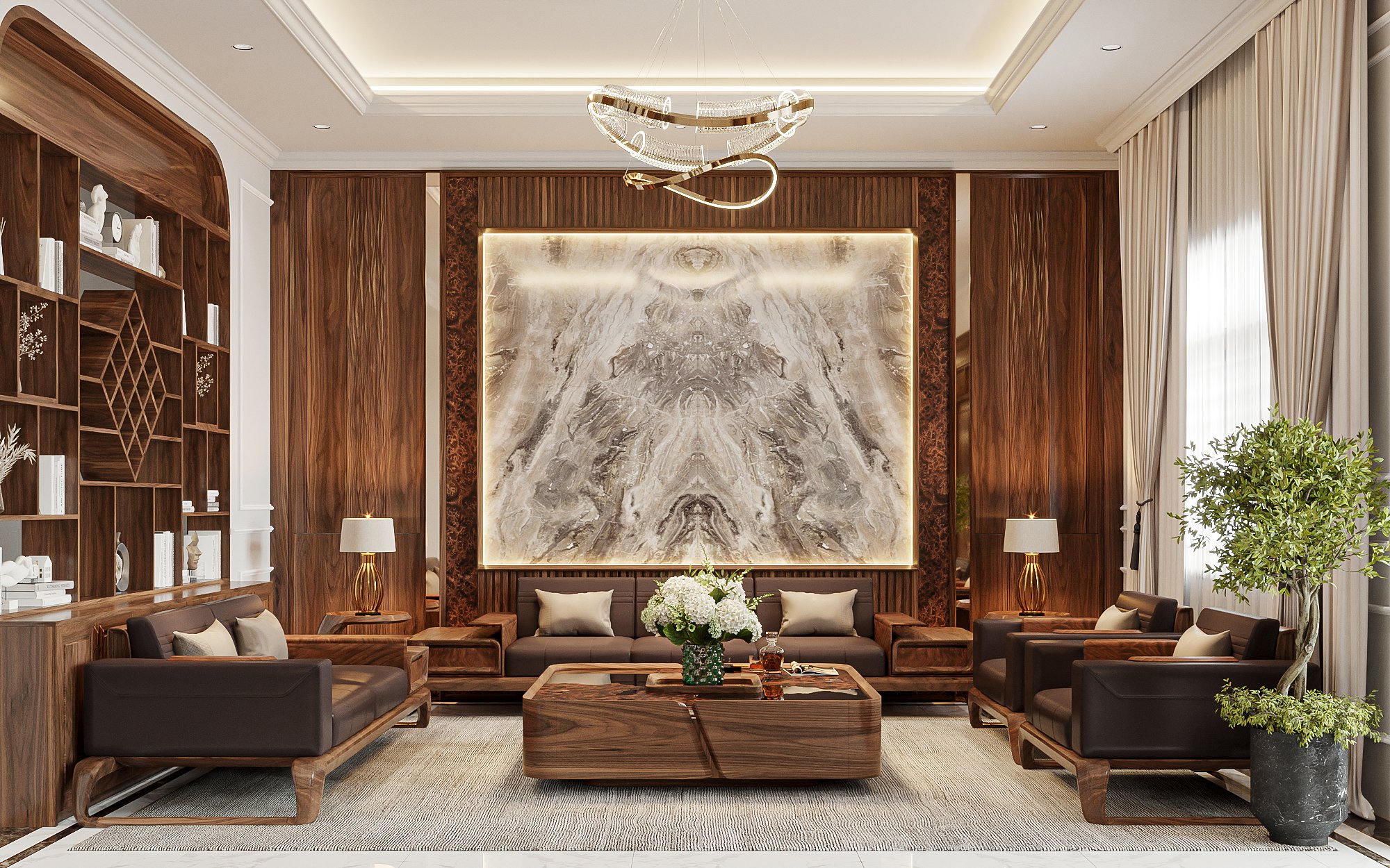 Thiết Kế Nội Thất - PC Đồng Gia - Chị Hiển -  Bắc Giang