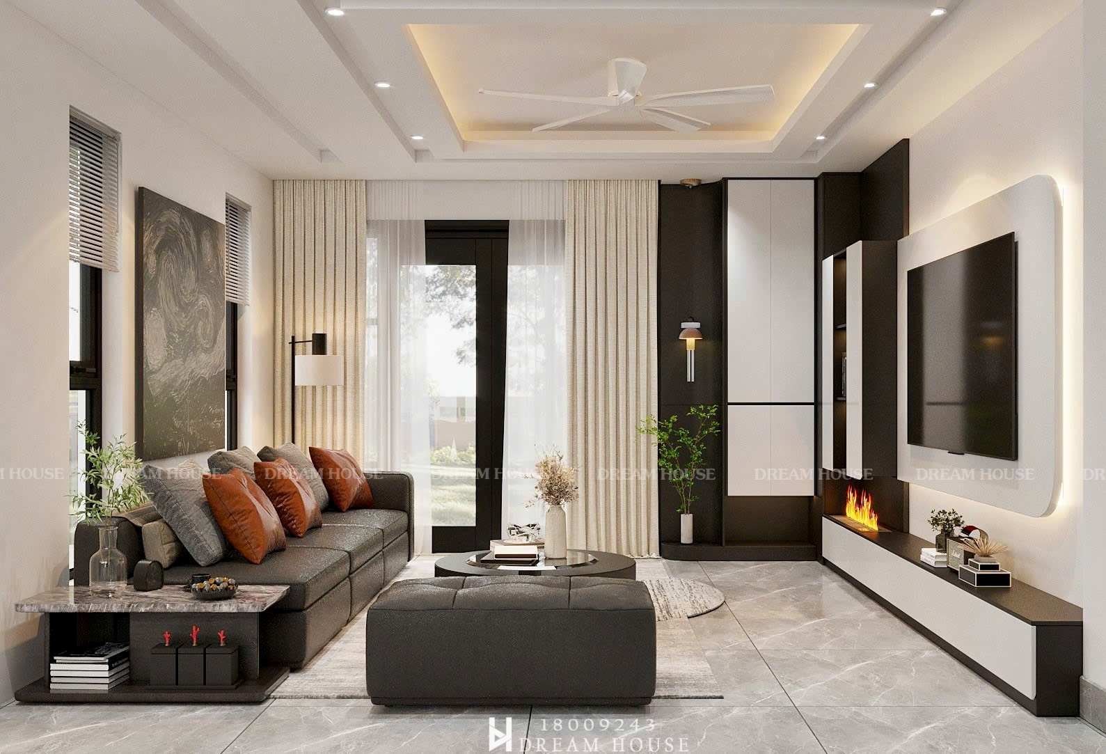 Thiết Kế Nội Thất - PC Hiện Đại - C Loan - Thái Nguyên