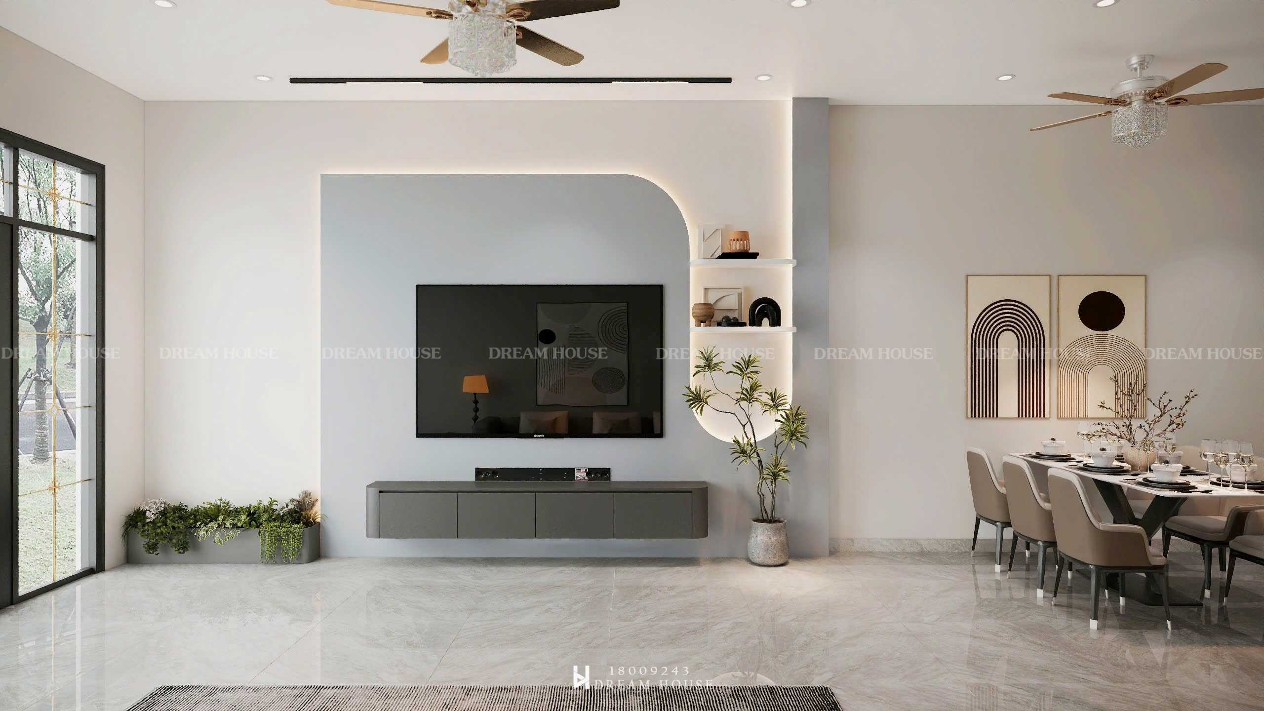 Thiết Kế Nội Thất - PC Hiện Đại - Anh Việt Long - Gia Lâm