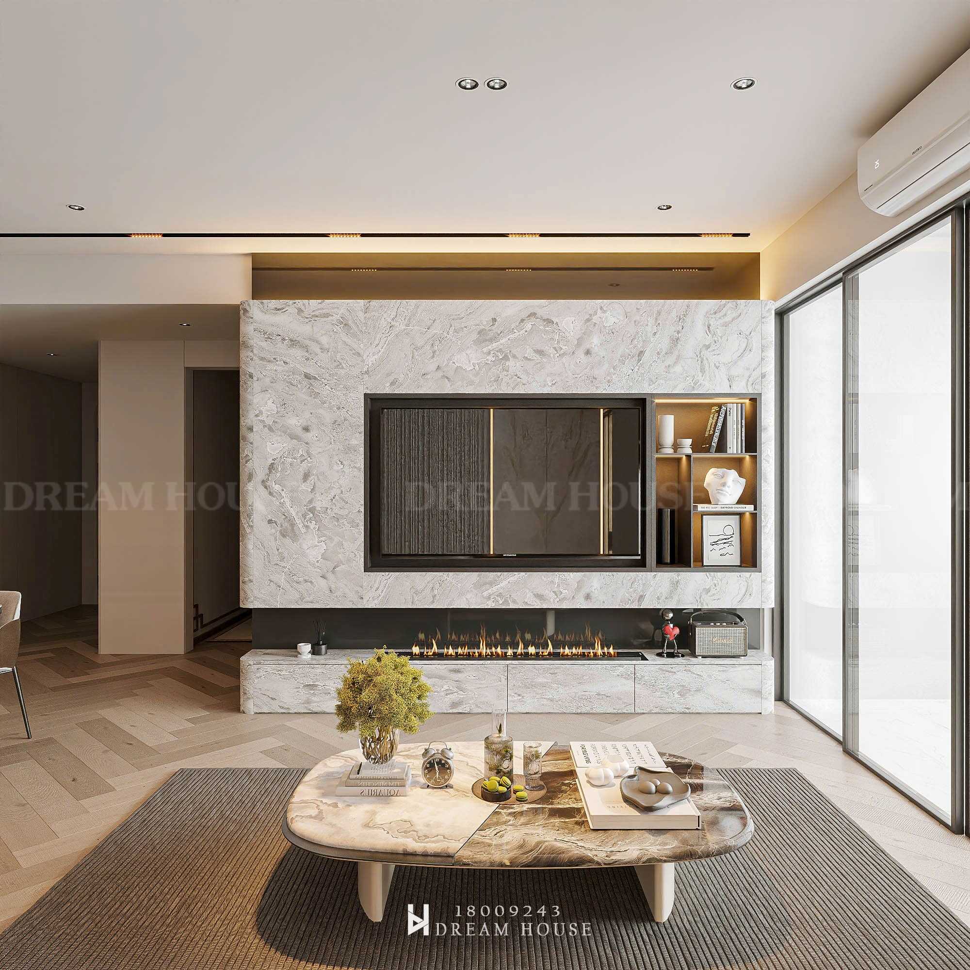 Thiết Kế Nội Thất - PC Hiện Đại - Chị Hà - Hà Đông