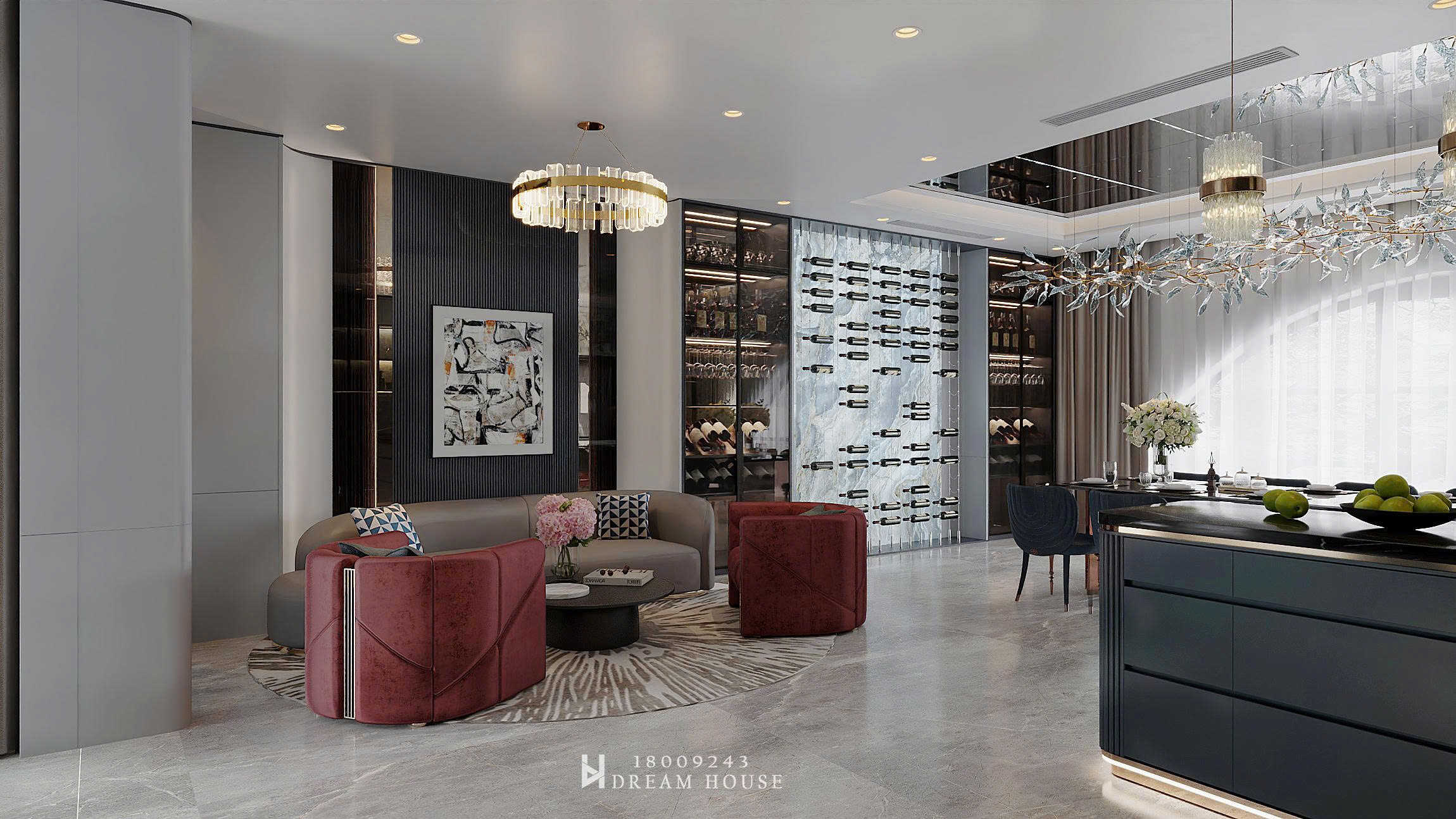 Thiết Kế Nội Thất - PC Hiện Đại - Chị My - HINOCHI ROYAL PARK